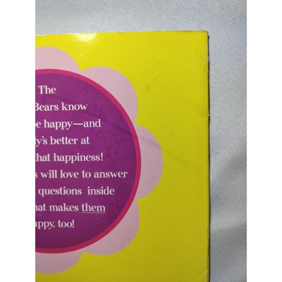 ORIGINAL Vintage 2002 Care Bears What Makes You Happy Paperback Book - Picture 12 of 12